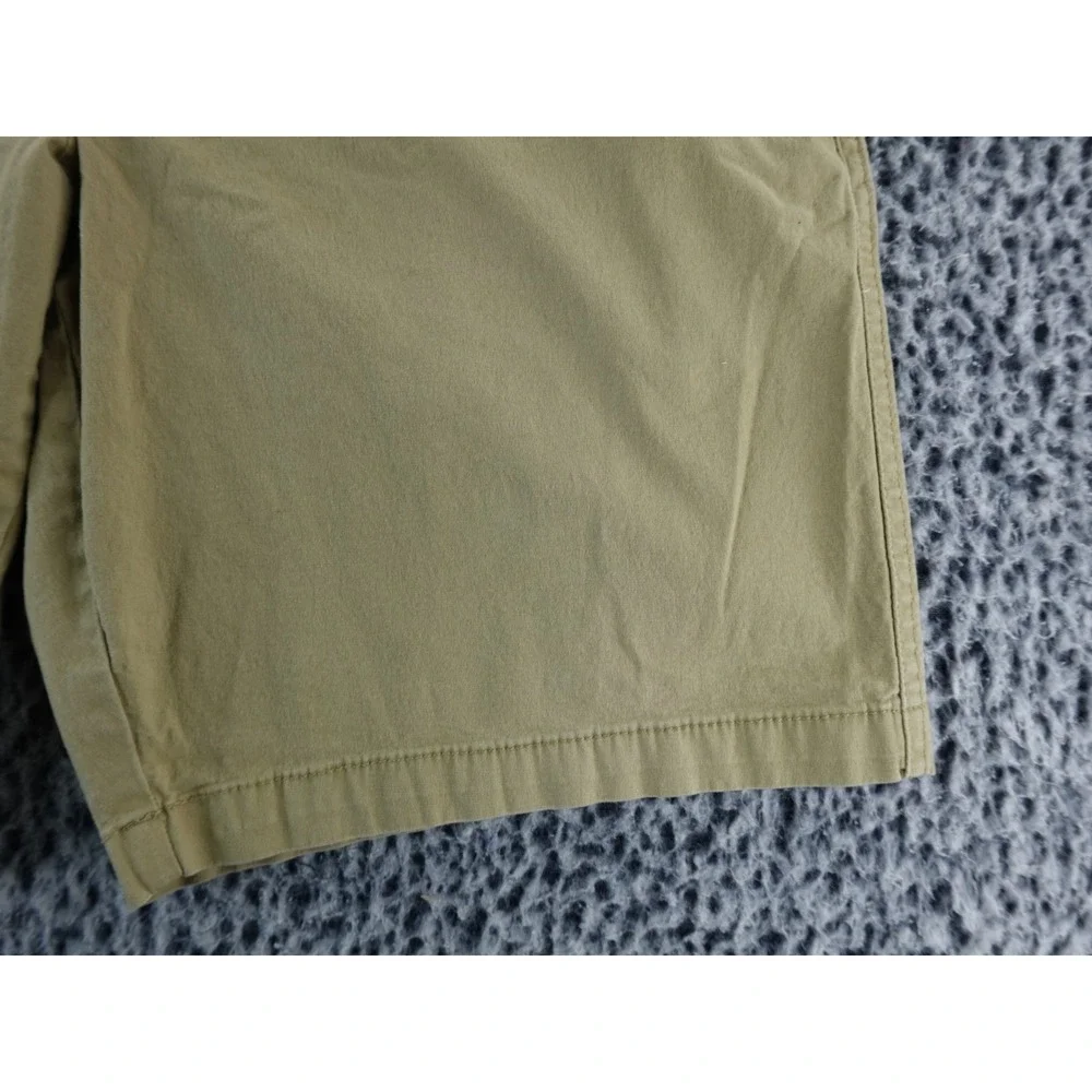 Magellan Outdoors Mens Khaki Chino‎ Shorts Size 33W Flat Front Casual